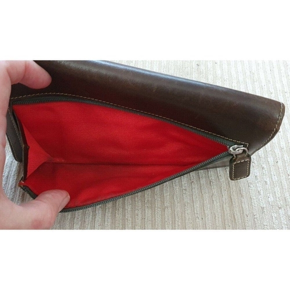 TUSK BROWN LEATHER WALLET - Picture 7 of 9